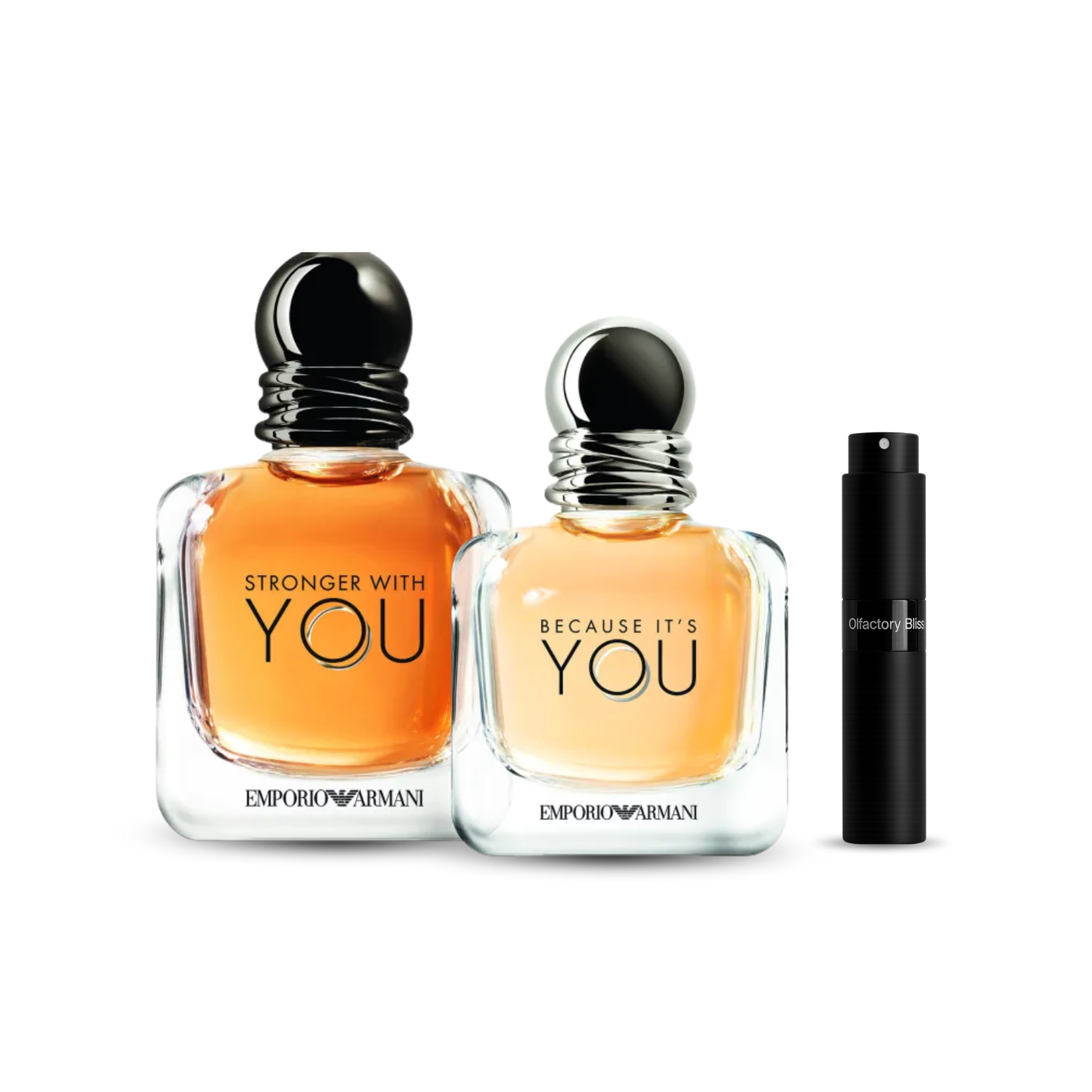 Armani stronger with you bcz it’s you