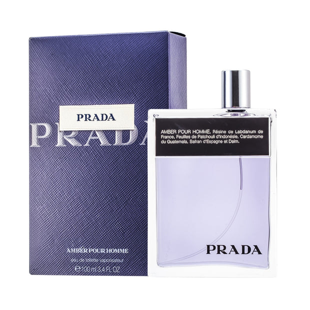 Prada amber pour Homme eau de toilette 100 ml – Olfactory Bliss