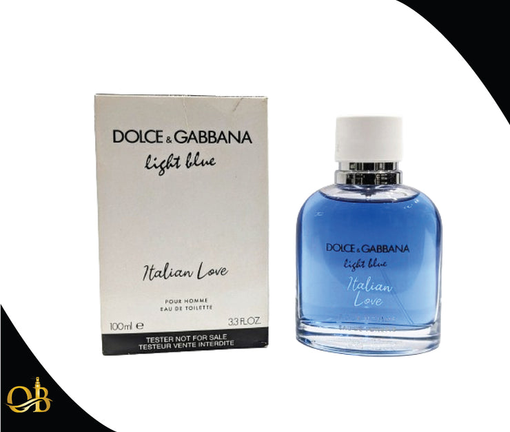 Tester dolce and Gabbana light blue Italian love 100ml