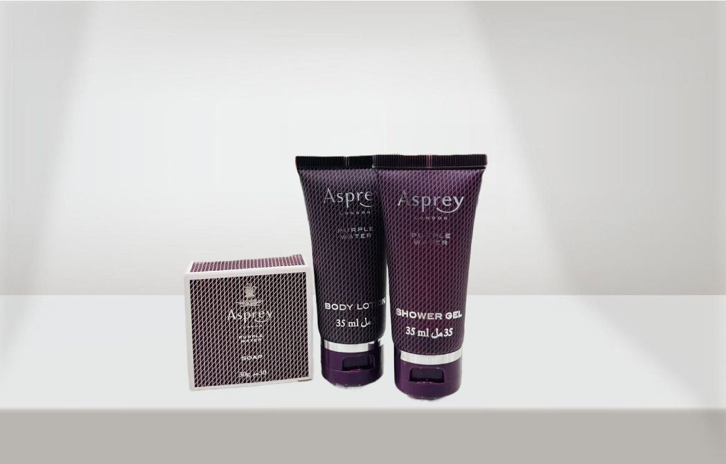 Asprey toiletries set small quantity